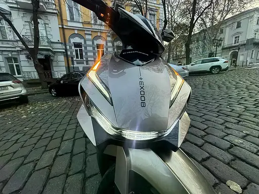 Електроскутер Двомісний Crosser V3 (2500W, 72V/35Ah) Коричневий - фото 6