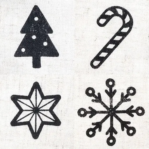 Набір штампів для вибійки Rosa Talent №2 Зима - фото 3