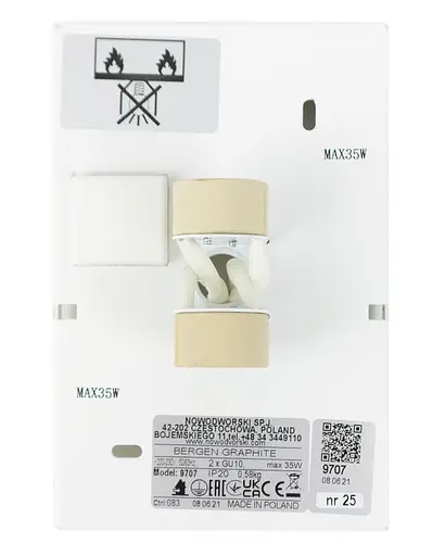 Бра Nowodvorski 9707 BERGEN - фото 3