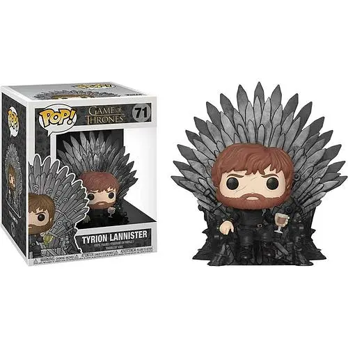 Фигурка Funko Pop Тирион на железном троне Игра Престолов Deluxe Game of Thrones Tyrion 10см GT T71 - фото 1