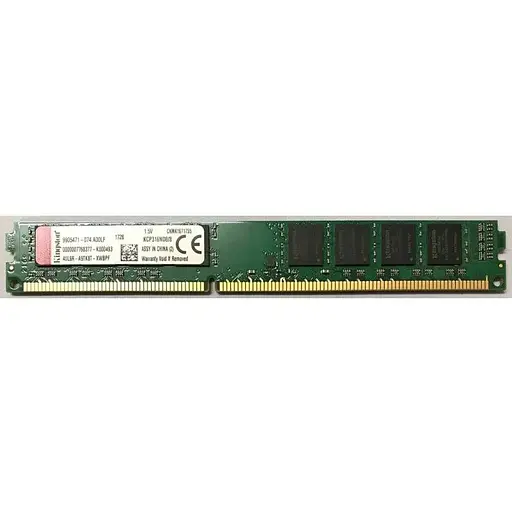 Оперативна пам'ять Kingston DDR3 8GB 1600MHz PC3-12800 VLP, non-ECC Unbuffered Б/В