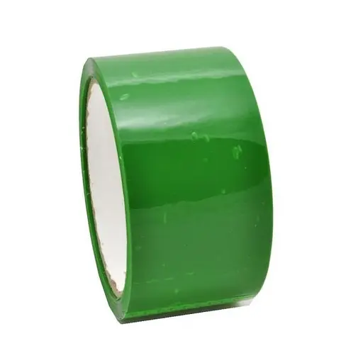 Скотч цветной, 48 мм х 50 ярдов х 40 мкм, зеленый