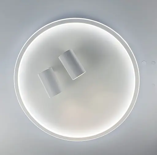 Стельова люстра LED в білому корпусі з направляючими спотами Line.F C 13/500 - фото 4