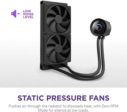 СВО NZXT Kraken Plus 240 Black (RL-KN240-B2) - фото 5