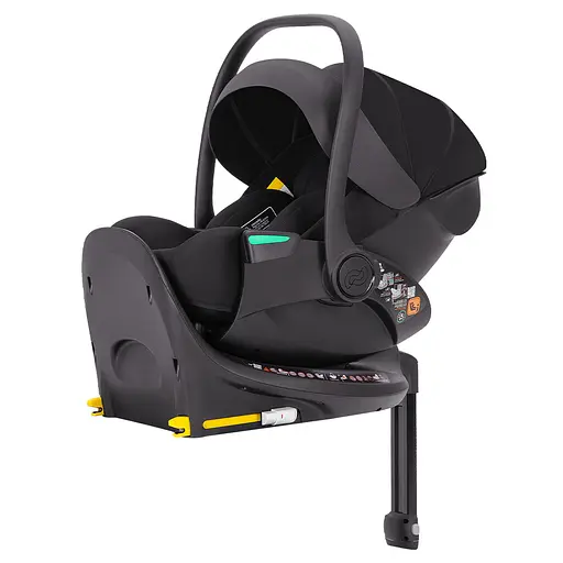 Автокрісло+база CARRELLO Vega lite CRL-13808/2 Absolute Black i-Size 40-87см ISOFIX з обертанням /1/