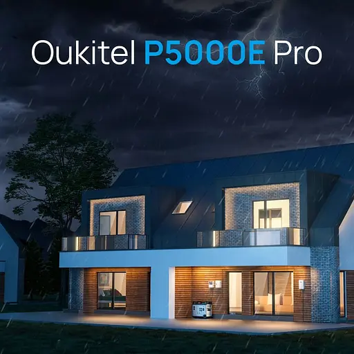 Портативна зарядна станція OUKITEL P5000E Pro 4000W 5120Wh (42-00146) - фото 7