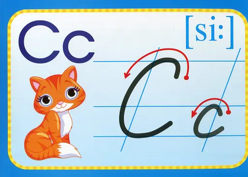 Зразки каліграфічного написання англійських літер. Навчаємо дітей каліграфії - фото 4