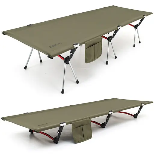 Ліжко складане ультралегке Naturehike NH19JJ006 алюміній (Зелений)