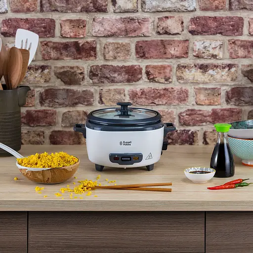 Рисоварка Russell Hobbs Medium сіро-чорний 300 Вт (27030-56) - фото 8