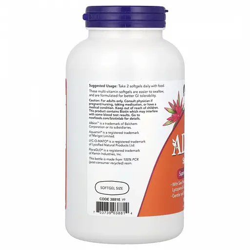 Мультикомплекс Now Foods Adam Male Multi у м'яких капсулах №180 - фото 2