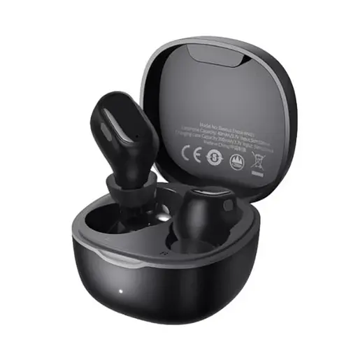Бездротові навушники Baseus Bowie WM01 True Wireless Earphones Black - фото 1