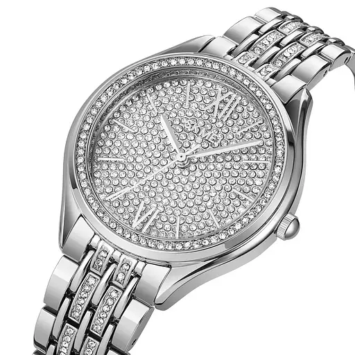 Жіночий наручний годинник Skmei 2030 (Сріблястий) - фото 4