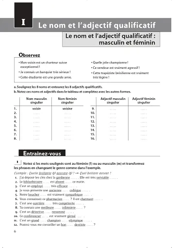 Les 500 Exercices de Grammaire Livre d'eleve A2 + corriges - фото 6
