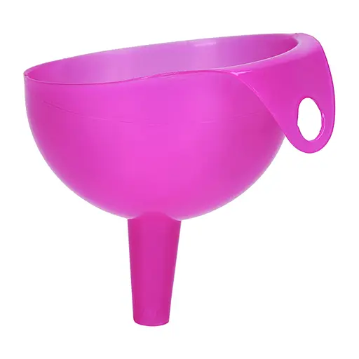 Лейка сливная воронка пластмассовая на банку, Kitchette Розовый 83766 - фото 5