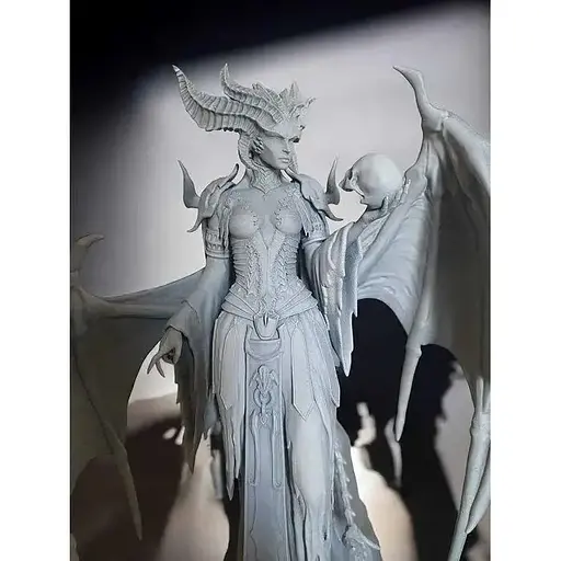 Фигурка Lilith Diablo 4 размер 280 мм подарок для фаната игр сувенирная фигурка персонажа - фото 5