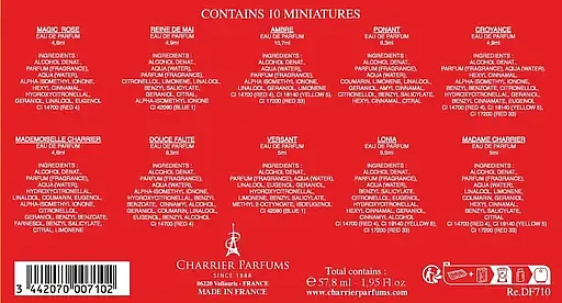 Набор парфюмированной воды Charrier Parfums Top Ten 57 мл - фото 4