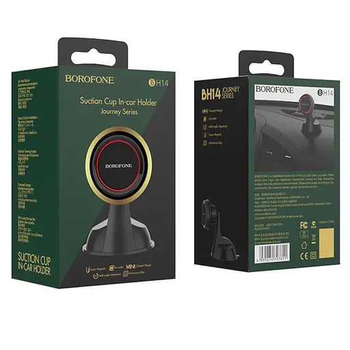 Автотримач Borofone BH14 чорно - червоний - фото 6