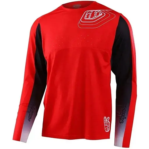Велоджерси Troy Lee Designs Sprint Jersey Richter Red S (1106-323329022)