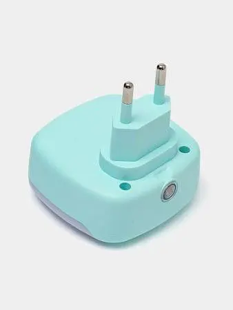 Ночник в розетку BG-803 светодиодный светильник Бирюзовый 1 Вт - фото 2