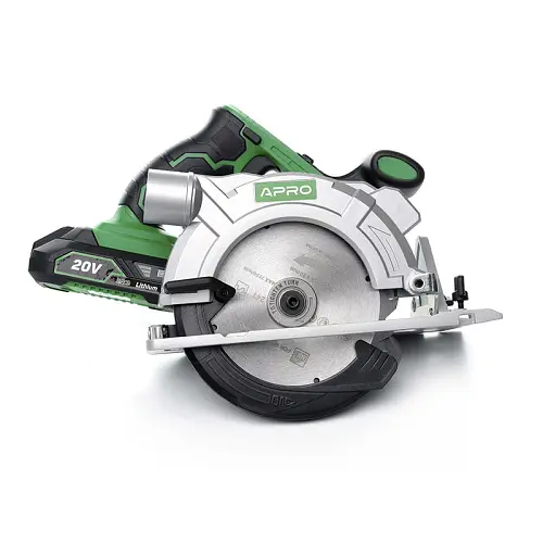 Пила циркулярна акумуляторна Apro 20CS 20В 165 мм без АКБ(895362) - фото 1