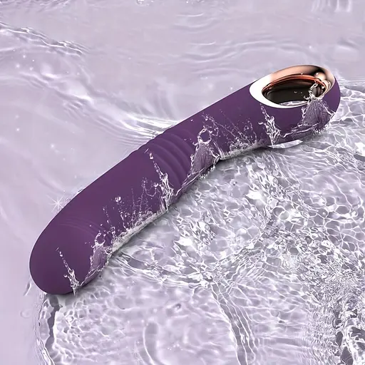 Вібратор Passion багатофункціональний з функцією поштовхів 2 в 1 з гладкою поверхнею рожевий (4821002029686) - фото 3