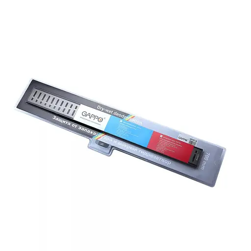 Душовий трап Gappo 700мм із нержавіючої сталі Gungrey G87007-39 - фото 2