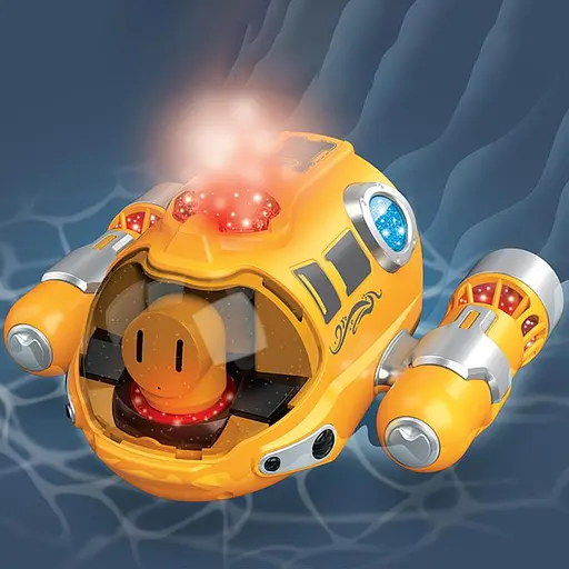 Лодка на радиоуправлении SHT 3722-1A Spray Fog 2.4G Yellow - фото 6