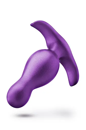 Анальная пробка Anal Adventures Matrix Quantum Plug 8.9 см (фиолетовый) - фото 3