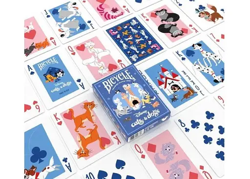 Карты игральные United States Playing Card Company Bicycle Disney Cats and Dogs inspired (ВР_КГБДКД) - фото 3