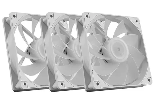 Комплект вентиляторов MSI MAG F120 ARGB White (MAG F120 ARGB WHITE-3RW) - фото 1