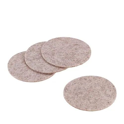 Серветка під посуд Alia d10см, бежева 4шт (12335)