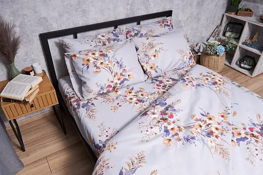 Набор наволочек Moon&Star Мікросатин Premium Spring Bouquet 40х40 см 2 шт - фото 2