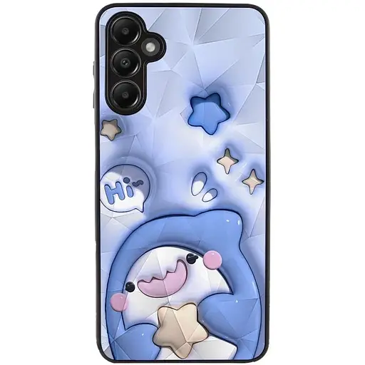 TPU+PC чохол Epik Prisma Fluffie для Samsung Galaxy A26 5G Shark