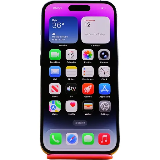 Смартфон Apple iPhone 14 Pro 128GB Deep Purple (MQ0G3) Б/У [158081] - фото 1