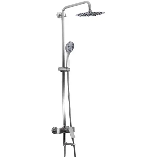 Душова система Gappo G2499-20, вилив - перемикач на лійку або верхній душ, Нержавіюча сталь - фото 1