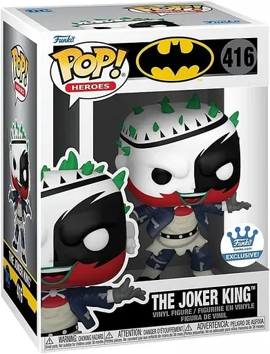 Фігурка Funko Pop Batman Бетмен The Joker KING Джокер 10 см B JK 416 - фото 3