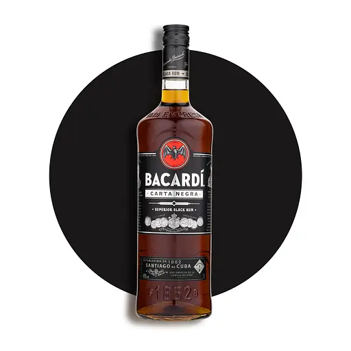 Набір: Ром Bacardi Carta Negra 40% 1 л + Спиртний напій на основі рому Bacardi Spiced 40% 1 л - фото 3