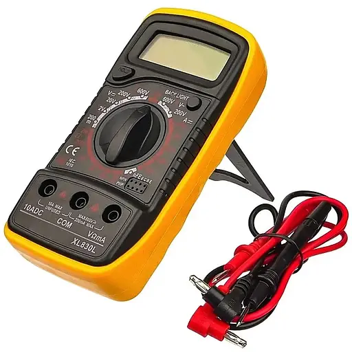 Паяльный набор Aida A-806+: паяльник 60W, рег. t 200-450 гр C, жала 900M 6 шт., мультиметр, инструменты и расходники в пенале - фото 7