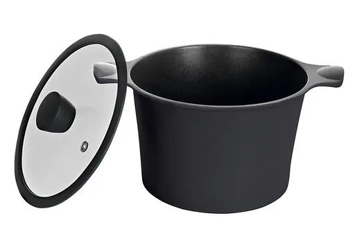 Кастрюля Ringel Zitrone Zitrone Black 5.8 л 24 см (RG-2108-24/2BL) - фото 2