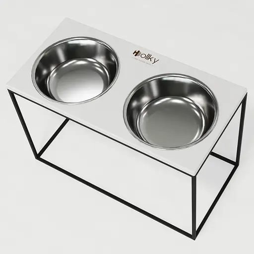 Hollky Base XXL40 — миски на підставці для дуже великих собак (2 × 2,8 л) - фото 6