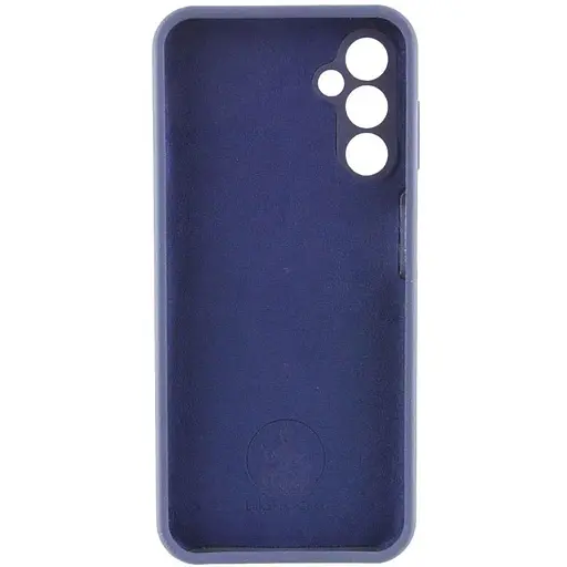 Чохол Lakshmi Silicone Cover Full Camera (AA) with logo для Samsung Galaxy A05s Синій / Midnight Blue - фото 2