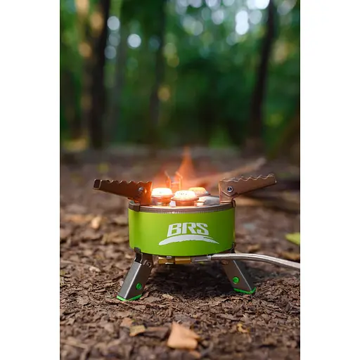 Набір газовий пальник BRS-73 + газовий балон Adimanti 230 г нарізної - фото 6