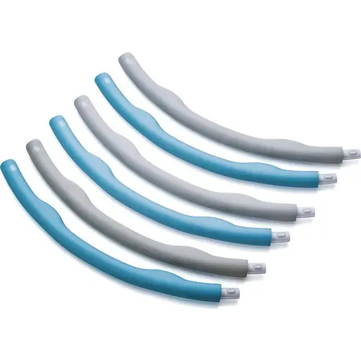 Хулахуп Gymtek з масажером 100см синьо-сірий - фото 3