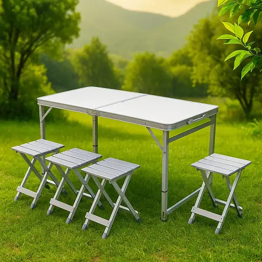 Стіл для пікніка Lugi складаний 95х55х50 см SJ-0015-2 - фото 8