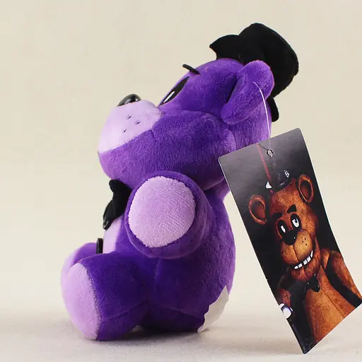 М'яка іграшка П'ять ночей з Фредді Purple Freddy Фіолетовий Фредді 18 см FNAF48-9 - фото 3