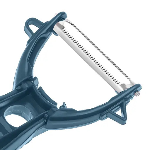 Ніж економка овочечистка для тонкого чищення овочів та фруктів Принцеса кухні , Kitchette Синій 84834 - фото 2