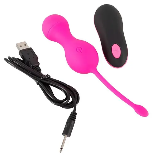 Вагінальні кульки Sweet Smile RC Love Balls, 16.4 см, рожевий - фото 16