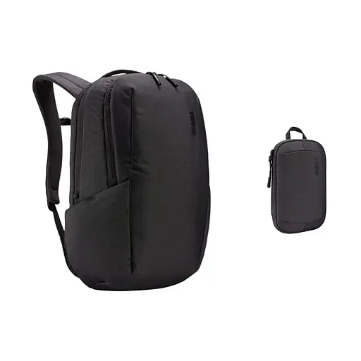 Комплект: Рюкзак Thule Subterra 2 Backpack 21L Vetiver Grey (TH 3205026) + Органайзер Thule Subterra 2 PowerShuttle Small Vetiver Grey (TH 3205039)