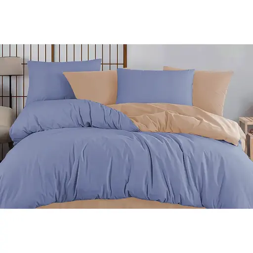 Комплект постільної білизни Versailles VS-BS2.5-202 євро сатин сіро-кремовий (147071)