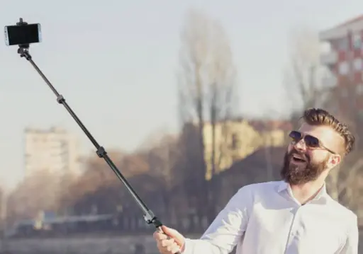 Телескопический штатив монопод Yunteng VCT-1388 Селфи палка для камеры и телефона (Черный) - фото 7